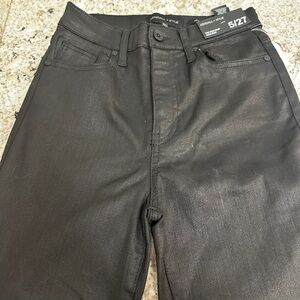 Kendall & Kylie Black Slim Jeans with Sleek Finish